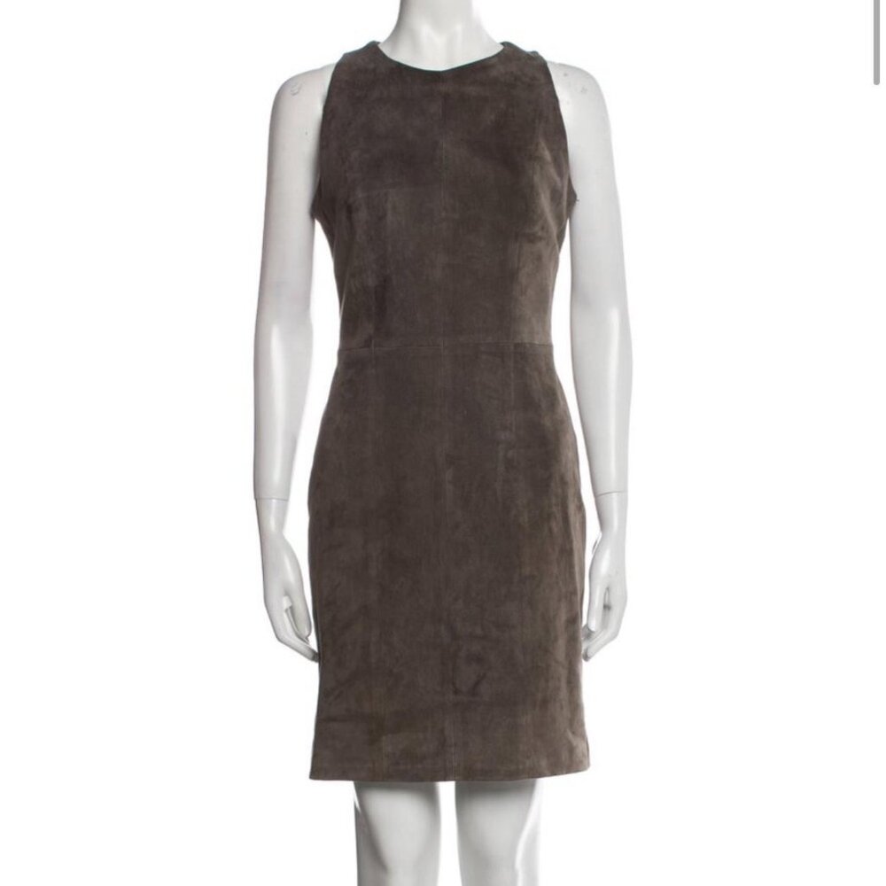 Ralph Lauren Women's Brown and Grey Dress